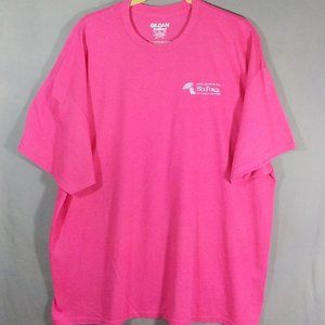 The Back Porch Panama Beach Destin Florida Women's Pink Short Sleeve T-shirt 2X
